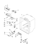 Refrigerator liner parts