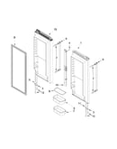 Refrigerator door parts