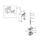 Motor and ice container parts