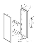 Refrigerator door parts