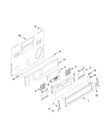 Control panel parts
