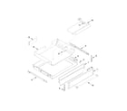 KitchenAid YKFES530ESS0 drawer parts diagram