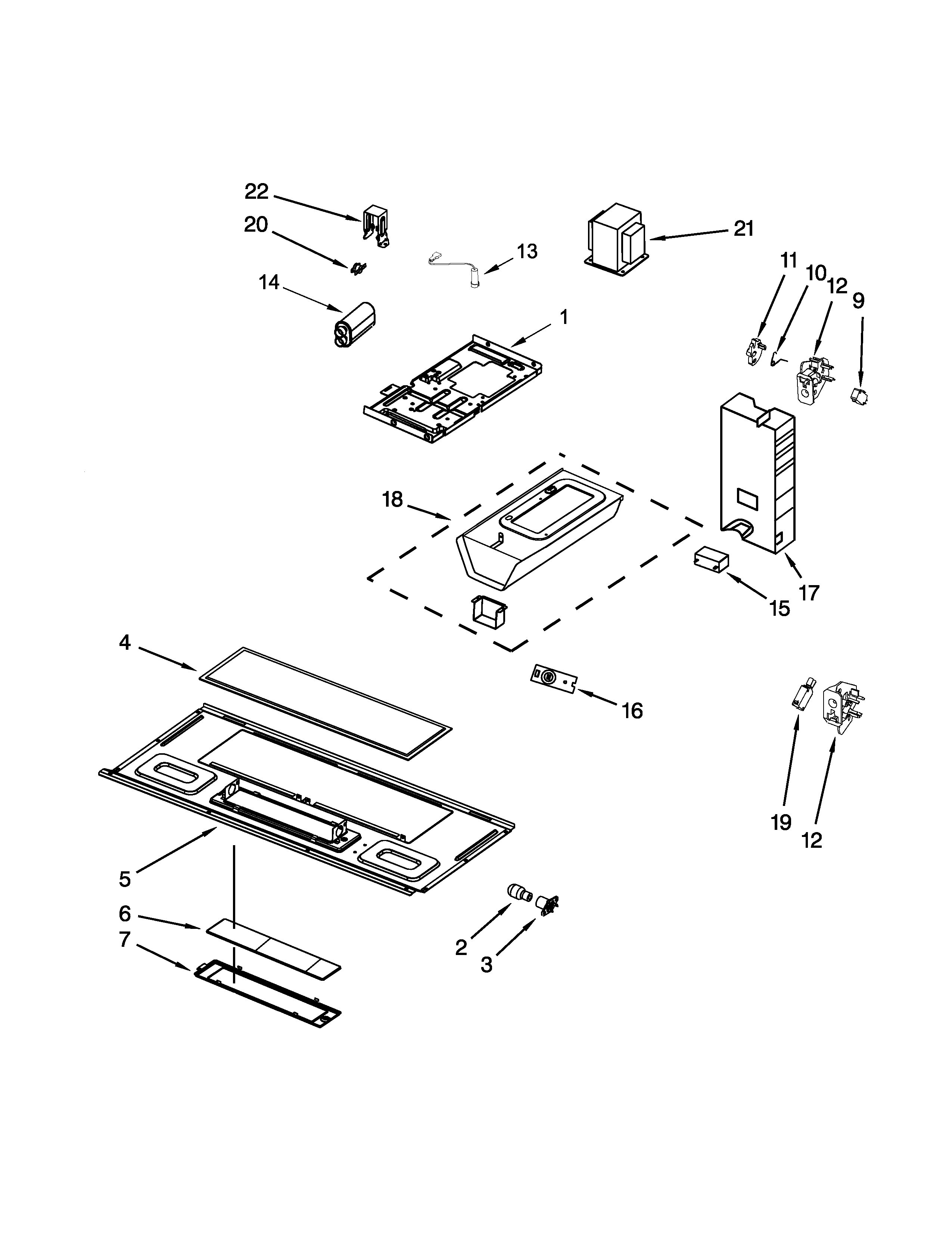Interior and ventilation parts
