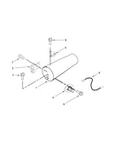 Dryer heating parts-gas
