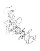 Washer door parts
