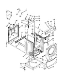 Washer cabinet parts