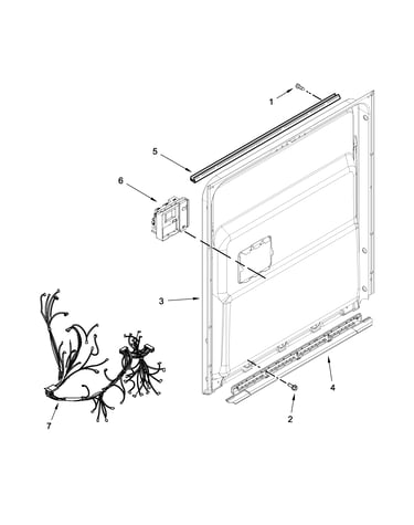 Inner door parts