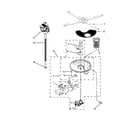 Jenn-Air JDB9800CWS2 pump, washarm and motor parts diagram