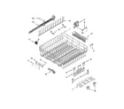 Jenn-Air JDB9800CWP2 upper rack and track parts diagram