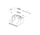 Ikea IMH172DS0 cabinet and installation parts diagram