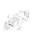 Oven door parts