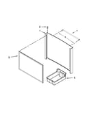 Freezer door parts