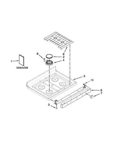 Cooktop parts