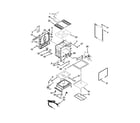 Whirlpool WFG540H0AB1 chassis parts diagram