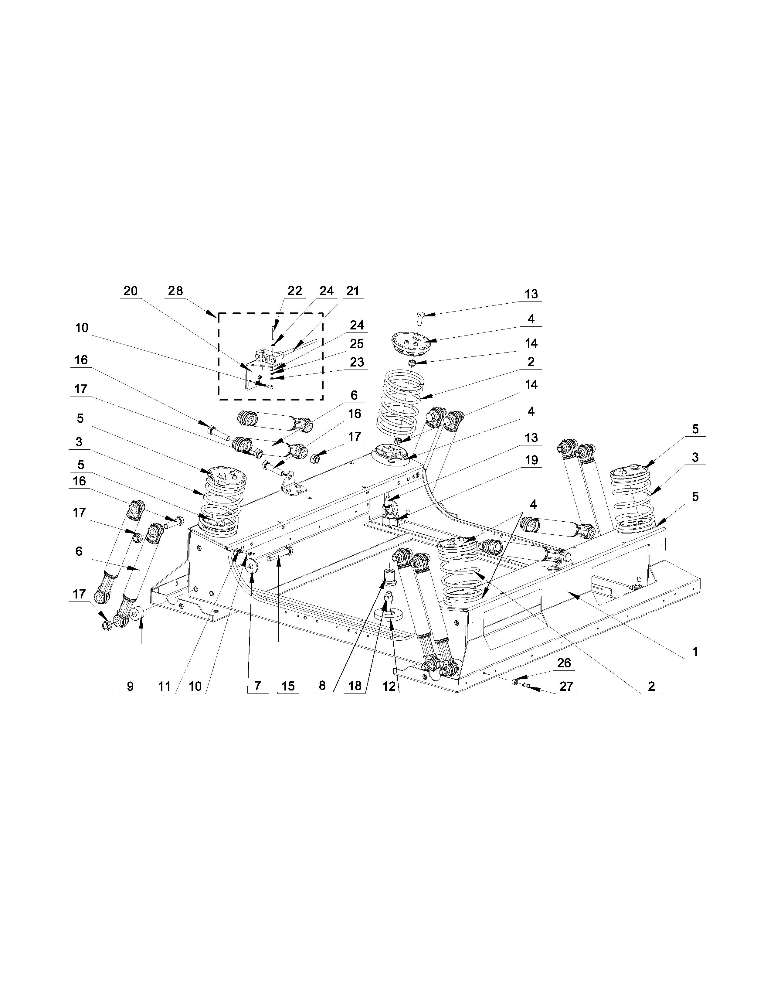 Lower frame parts