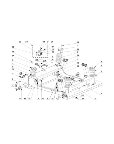 Lower frame parts