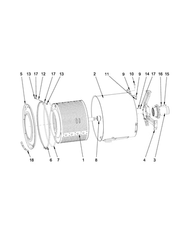 Drum and tub parts