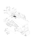 Motor and ice container parts