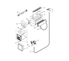 Maytag MSF21D4MDE02 ice maker parts diagram