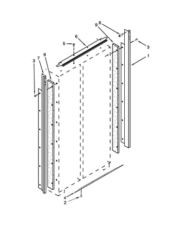 Cabinet and trim parts
