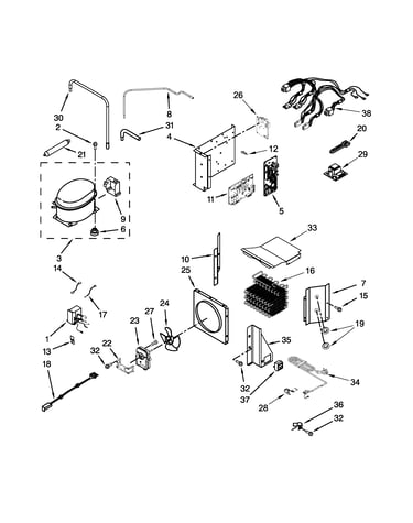 Upper unit parts
