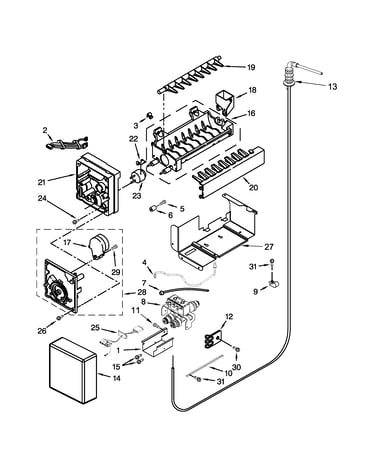 Icemaker parts