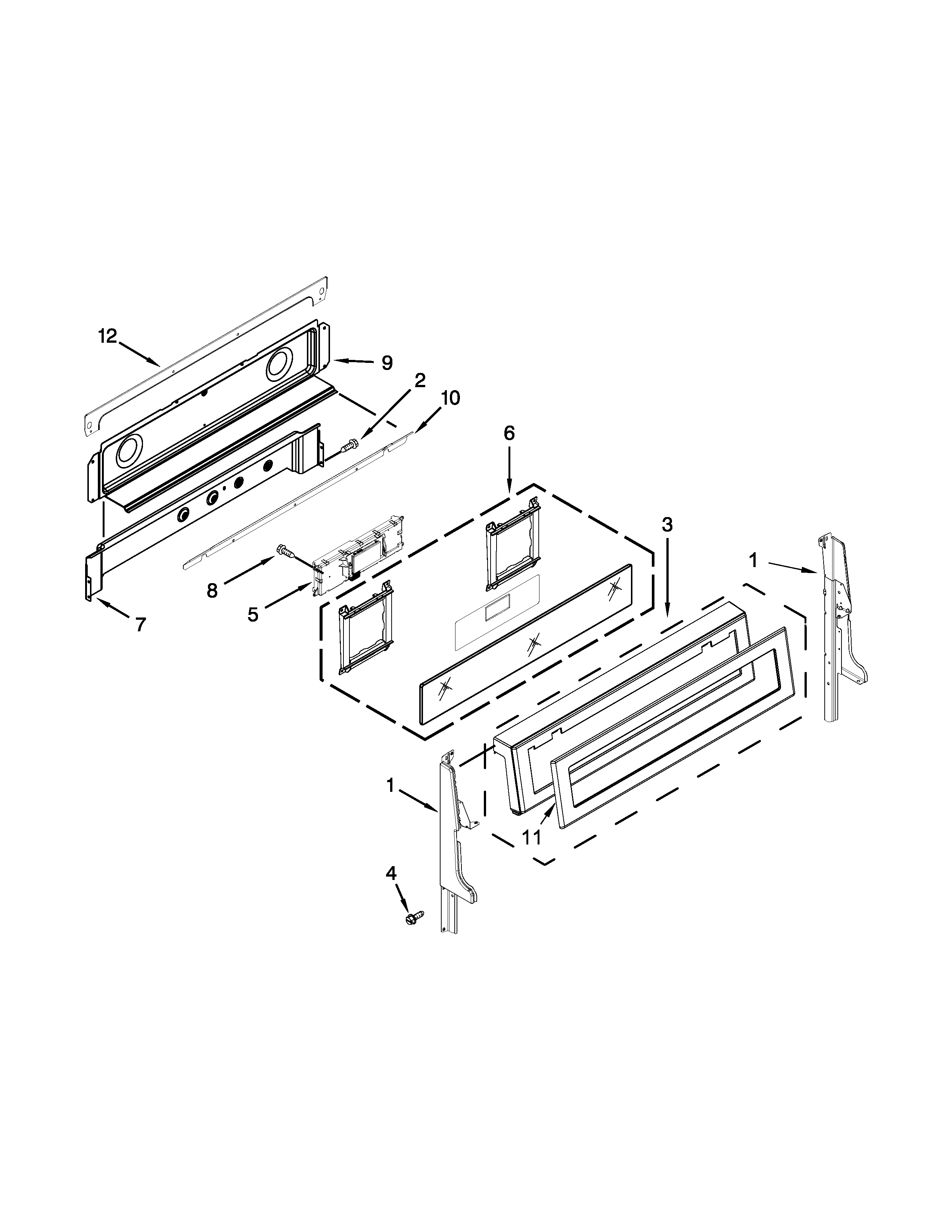 Control panel parts