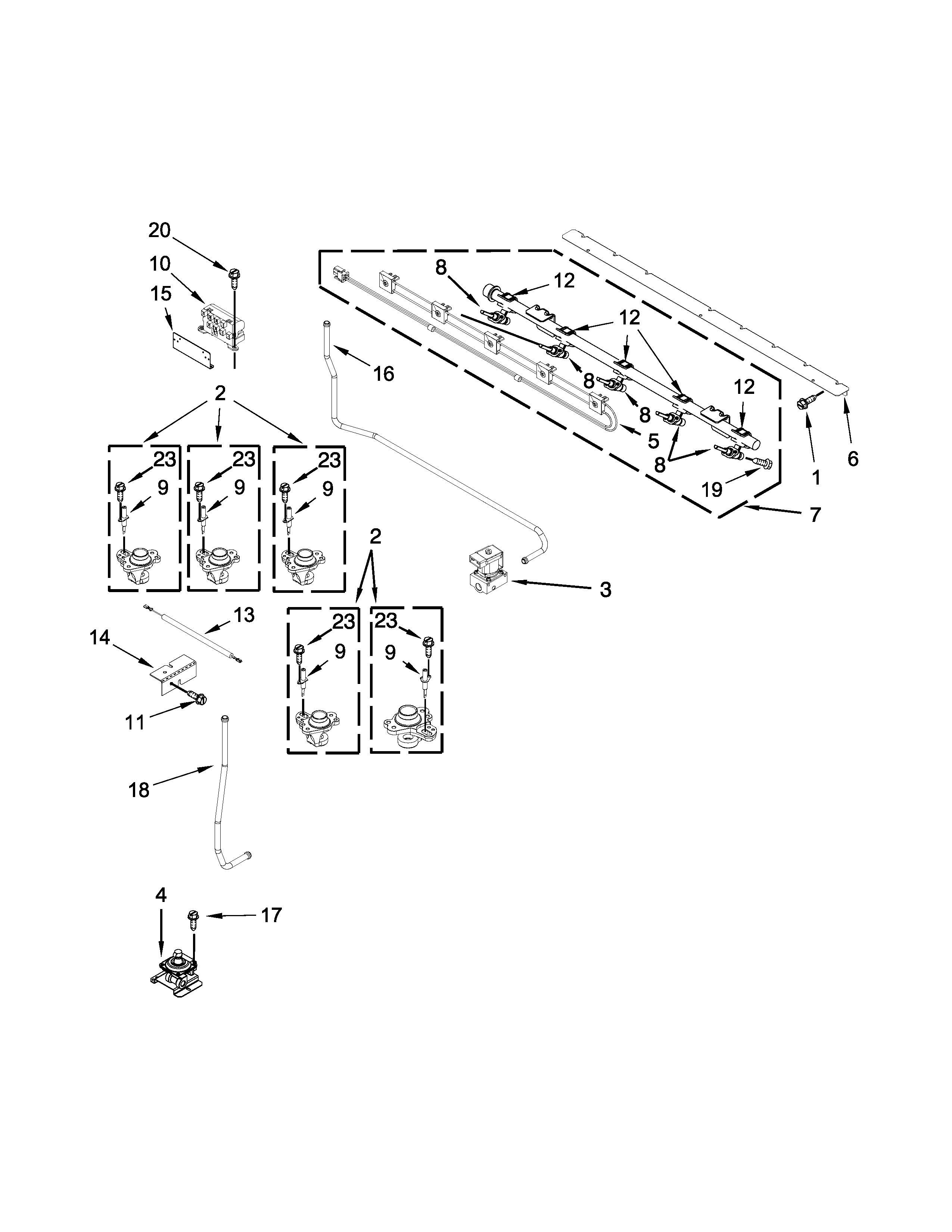 MANIFOLD PARTS