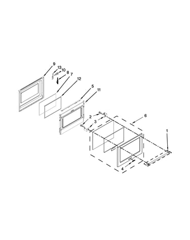 Lower door parts