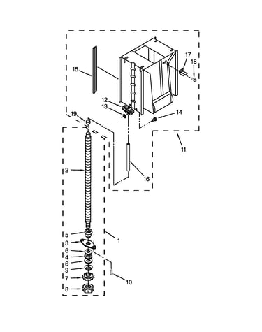 Powerscrew and ram parts