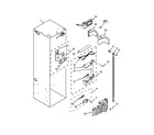 KitchenAid KBSD508ESS00 refrigerator liner parts diagram