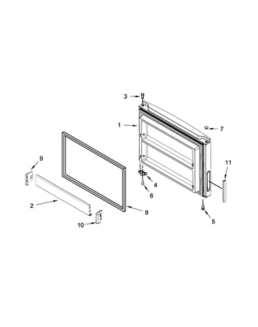 Top door parts