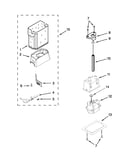 Motor and ice container parts
