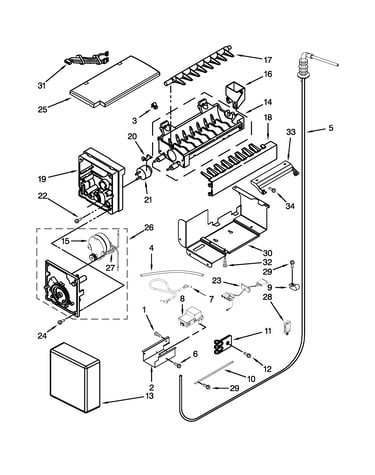 Icemaker parts