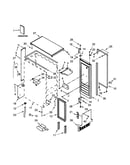 Cabinet, door and liner parts