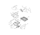 KitchenAid KUIX505ESS0 evaporator, grid, and water parts diagram