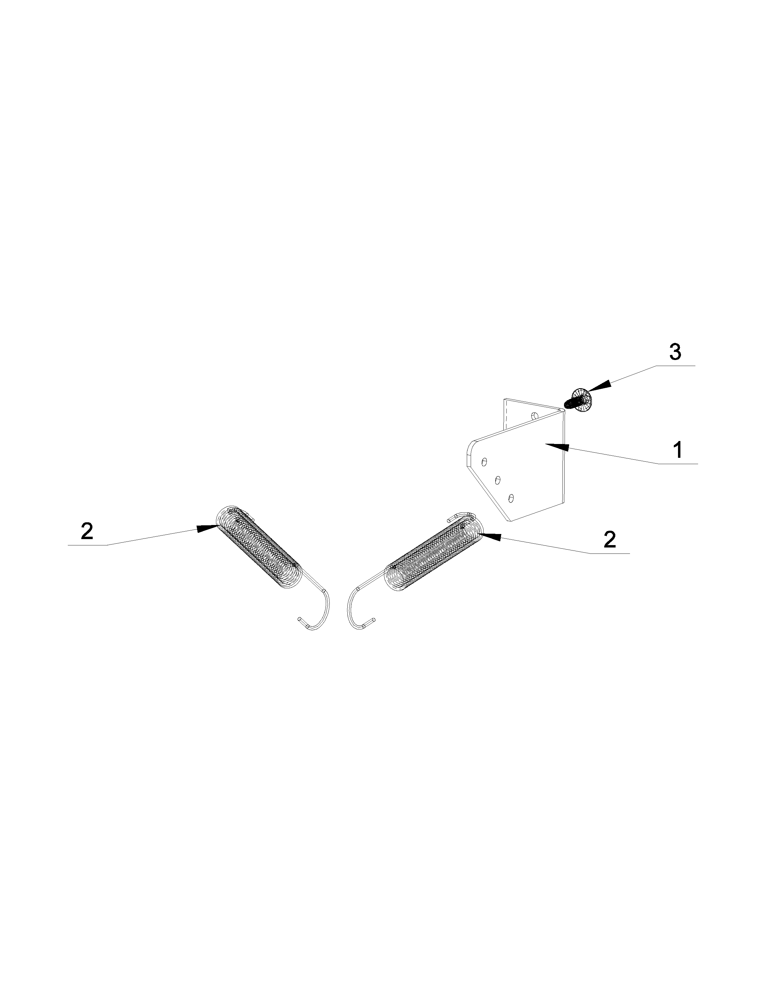 Stabilizing spring parts