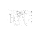 Maytag MXS65PNATS cabinet parts diagram