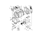Maytag MGDB835DW1 bulkhead parts diagram