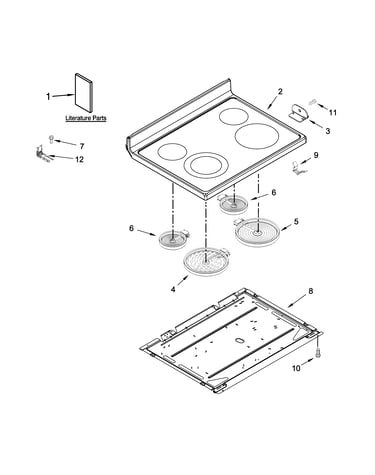 Cooktop parts