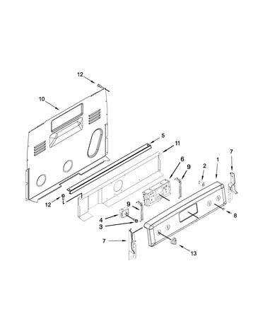 Control panel parts