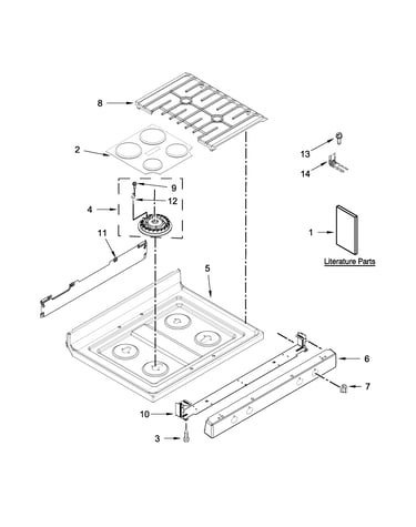 Cooktop parts