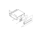 KitchenAid KBSN602EPA00 top grille and unit cover parts diagram