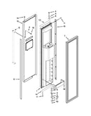 Freezer door parts