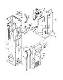 Freezer liner and air flow parts