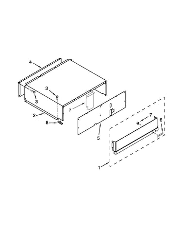 Top grille and unit cover parts