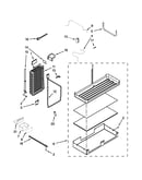 Lower unit and tube parts