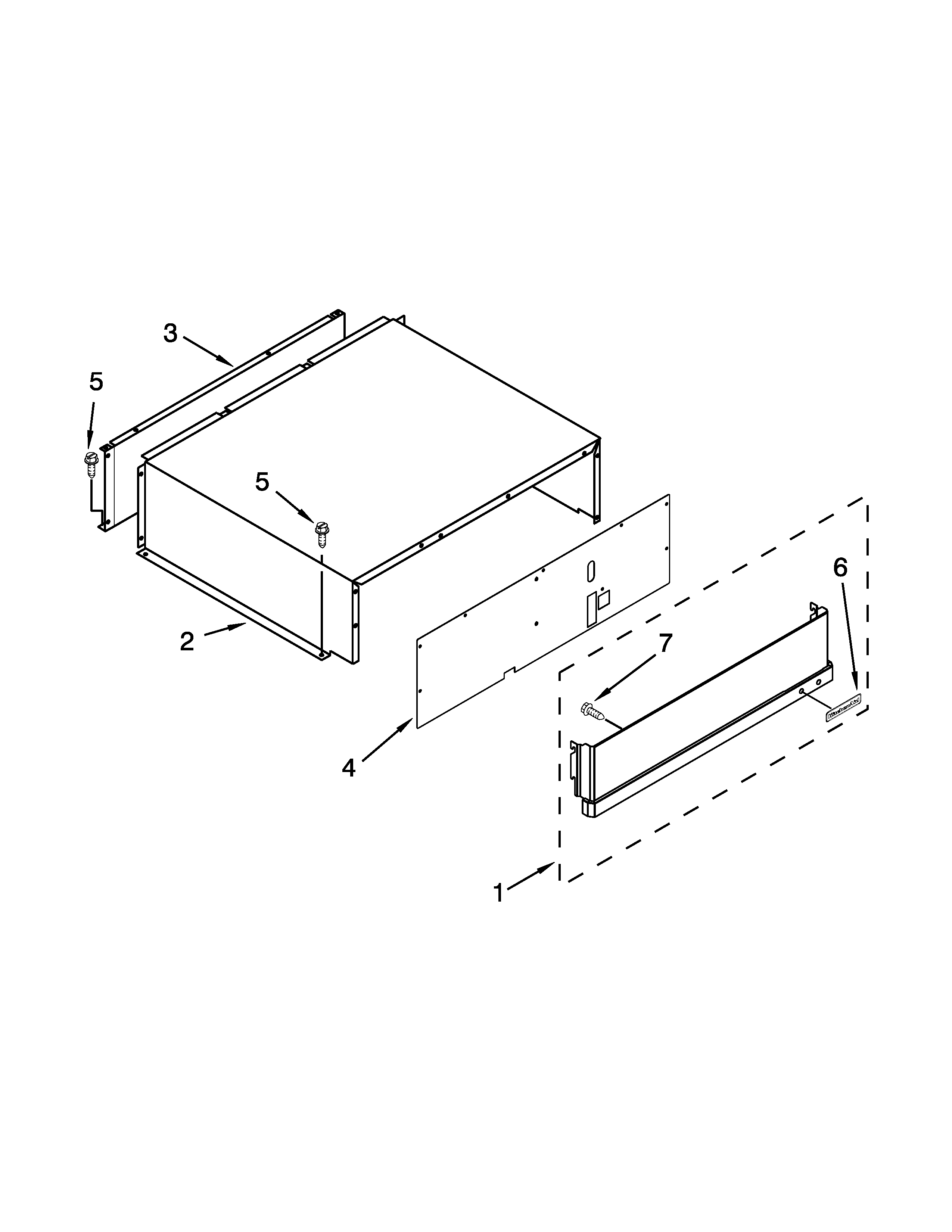 Top grille and unit cover parts