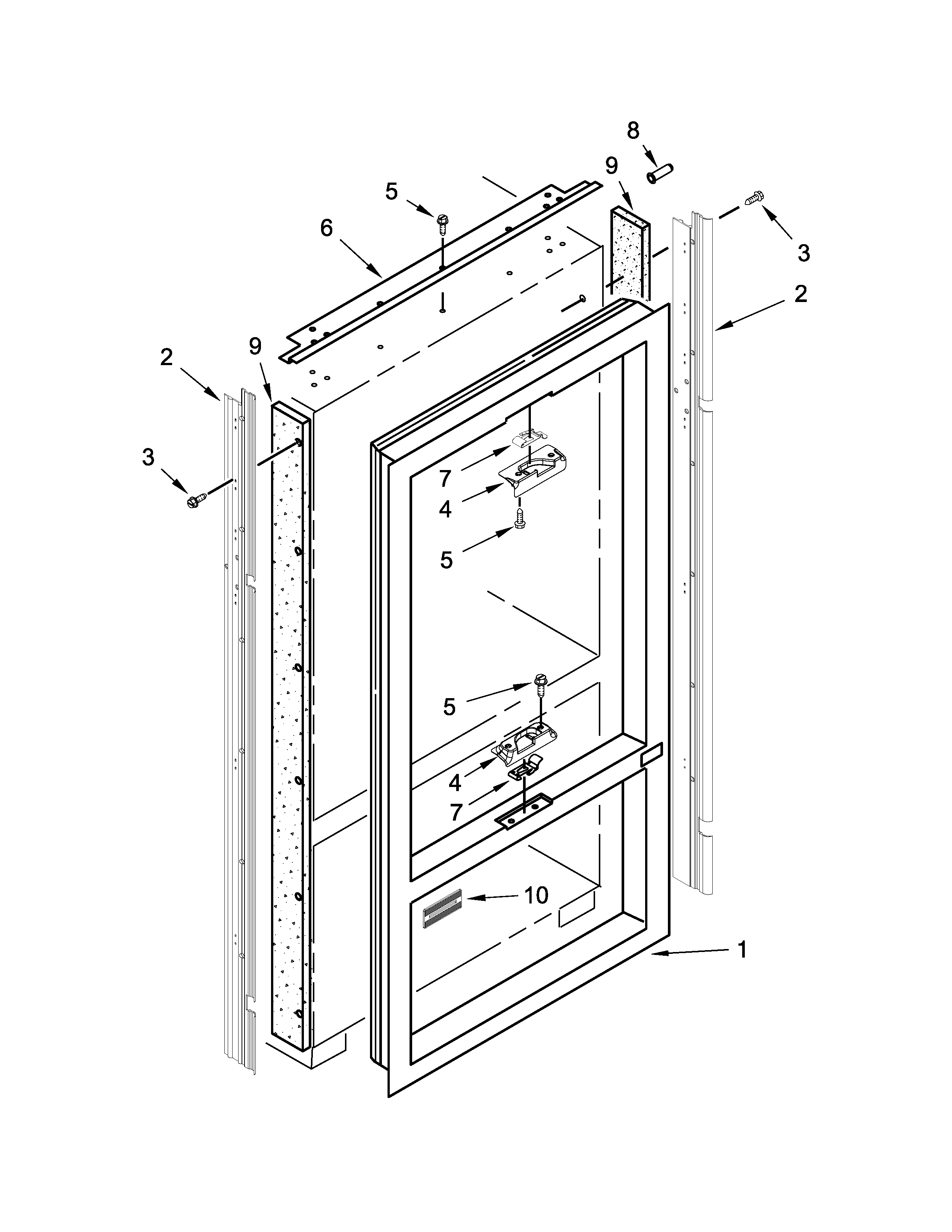 Cabinet trim parts