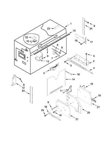 Freezer liner parts